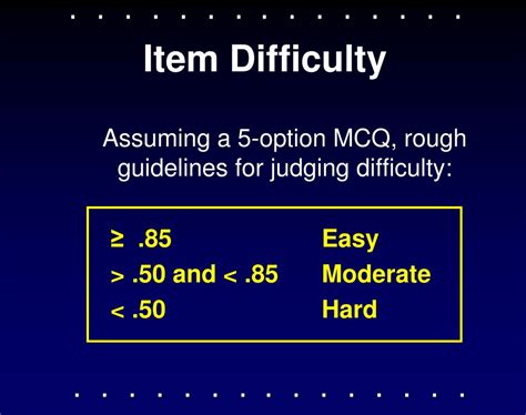 The Optimal Item Difficulty Of A Six-alternative Test Is