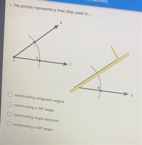 The Picture Represents A Final Step Used In