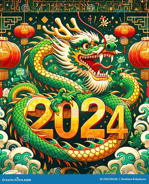 This Poster Shows A Dragon Symbolizing China