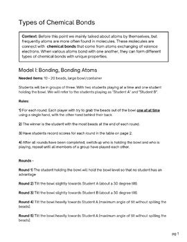 Types Of Bonds Pogil Answer Key