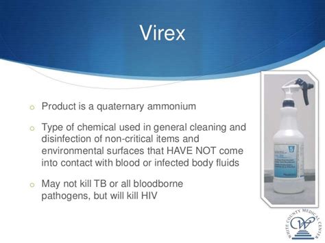 Virex Tb And Cavi Wipes Are Used For What Purpose