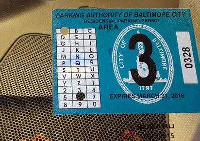 What Does The Time On The Parking Permit Signify