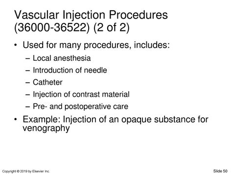 What Is Included In All Vascular Injection Procedures