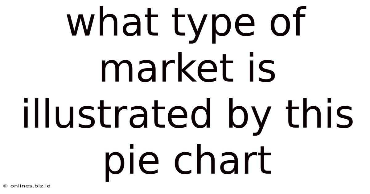 What Type Of Market Is Illustrated By This Pie Chart