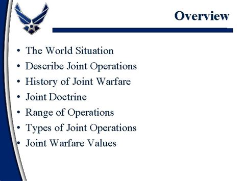 Which Of The Following Best Describes Joint Operations