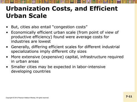 Which Of The Following Is A Cost Of Urban Development