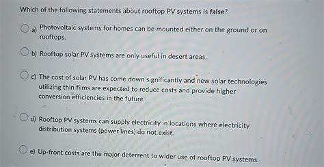 Which Of The Following Statements About Rooftop Units Is False