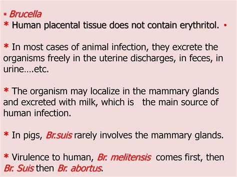 Which Of The Following Statements Does Not Describe Brucellosis